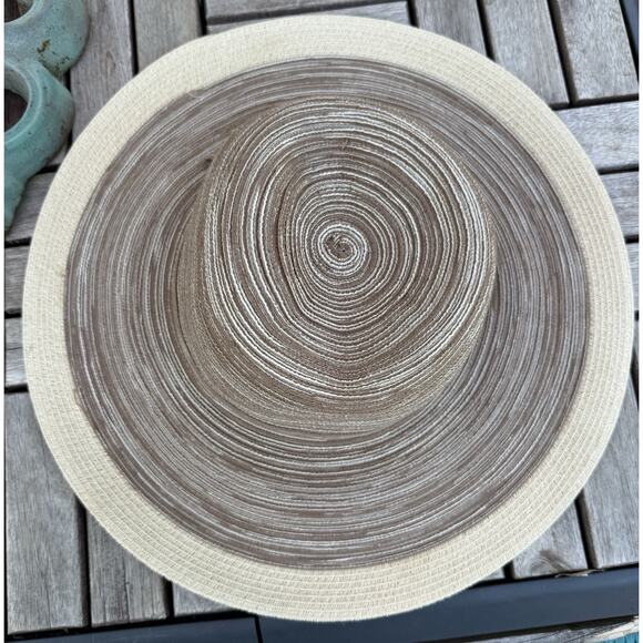 Four Buttons San Diego UPF 50+ Woven Poly Paper Sun Hat Shade Pool OS Cinnamon - Picture 1 of 5